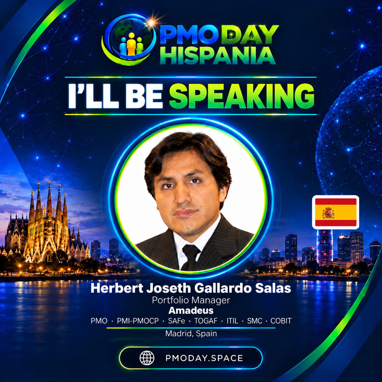 Herbert Joseth Gallardo Salas — Portfolio Manager · Amadeus · Madrid, Spain